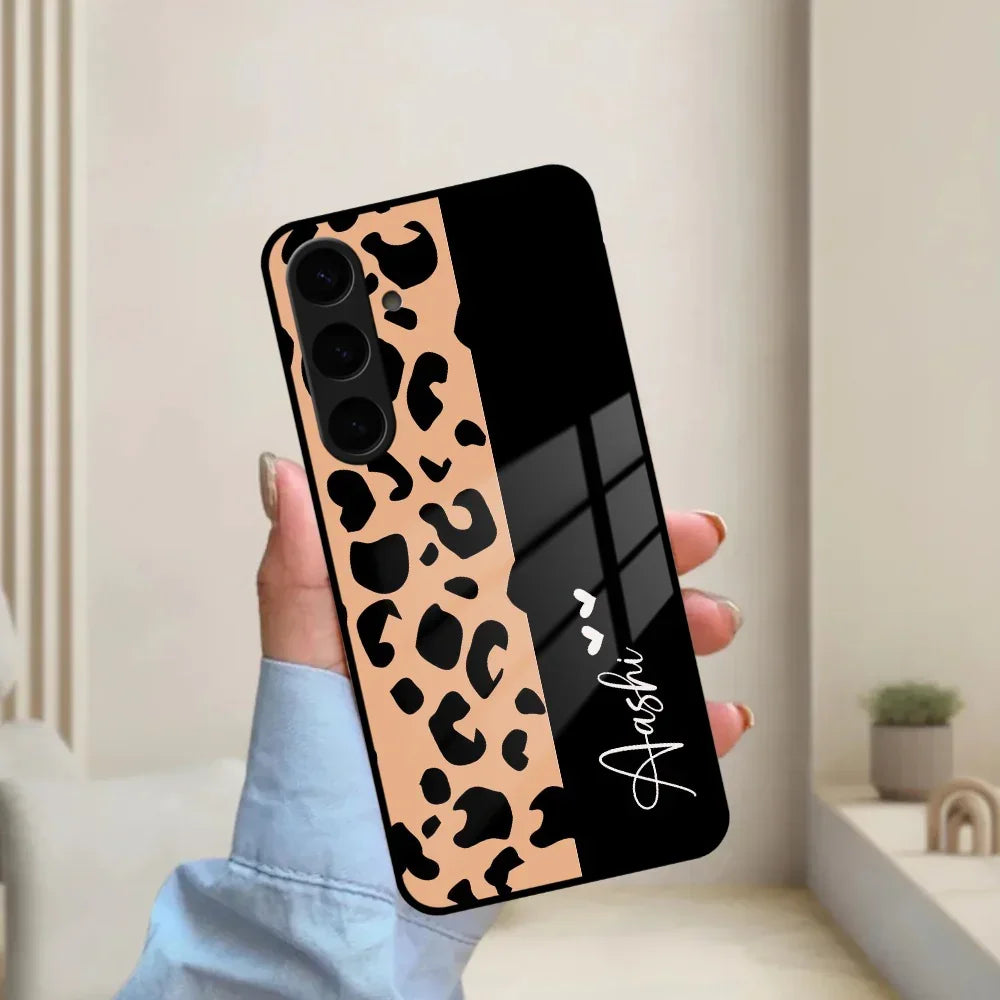 Leopard Glass Case Cover For Samsung - ShopOnCliQ