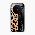 Leopard Glass Case Cover For Vivo X300 5G