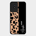 Leopard Glass Case Cover For Vivo Y02T