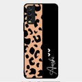 Leopard Glass Case Cover For Vivo Y12G