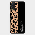 Leopard Glass Case Cover For Vivo Y12G
