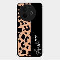 Leopard Glass Case Cover For Vivo Y39 5G