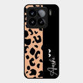 Leopard Glass Case Cover For Xiaomi 15 5G