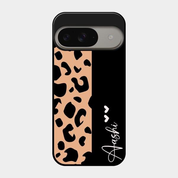 Leopard Glossy Metal Case Cover For Google Pixel 9 5G