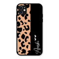 Leopard Glossy Metal Case Cover For iPhone 11