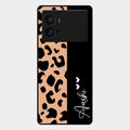 Leopard Glossy Metal Case Cover For Iqoo 9 Pro 5G