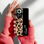 Leopard Glossy Metal Case Cover For Oppo - ShopOnCliQ