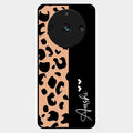 Leopard Glossy Metal Case Cover For Realme 11 Pro 5G