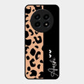 Leopard Glossy Metal Case Cover For Realme 13 Pro 5G