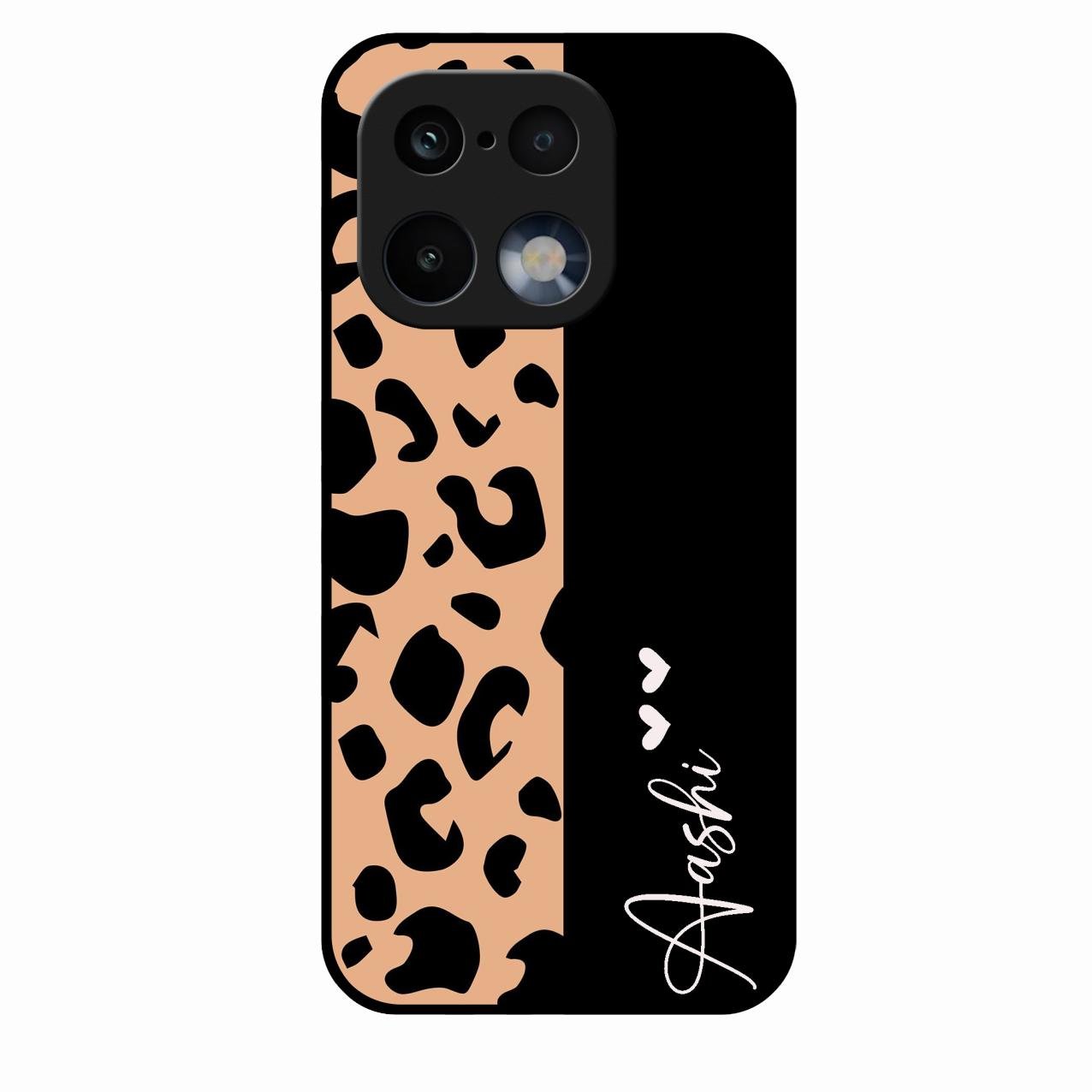 Leopard Glossy Metal Case Cover For Realme 16 Pro 5G