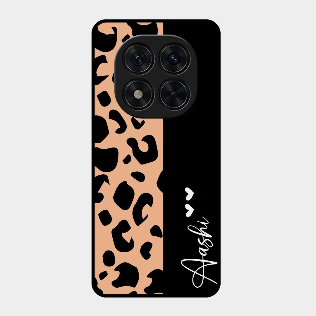 Leopard Glossy Metal Case Cover For Redmi Note 15 Pro Plus 5G