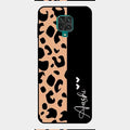 Leopard Glossy Metal Case Cover For Redmi Note 9 Pro Max