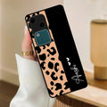 Leopard Glossy Metal Case Cover For Vivo - ShopOnCliQ