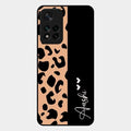 Leopard Glossy Metal Case Cover For Xiaomi 11I 5G