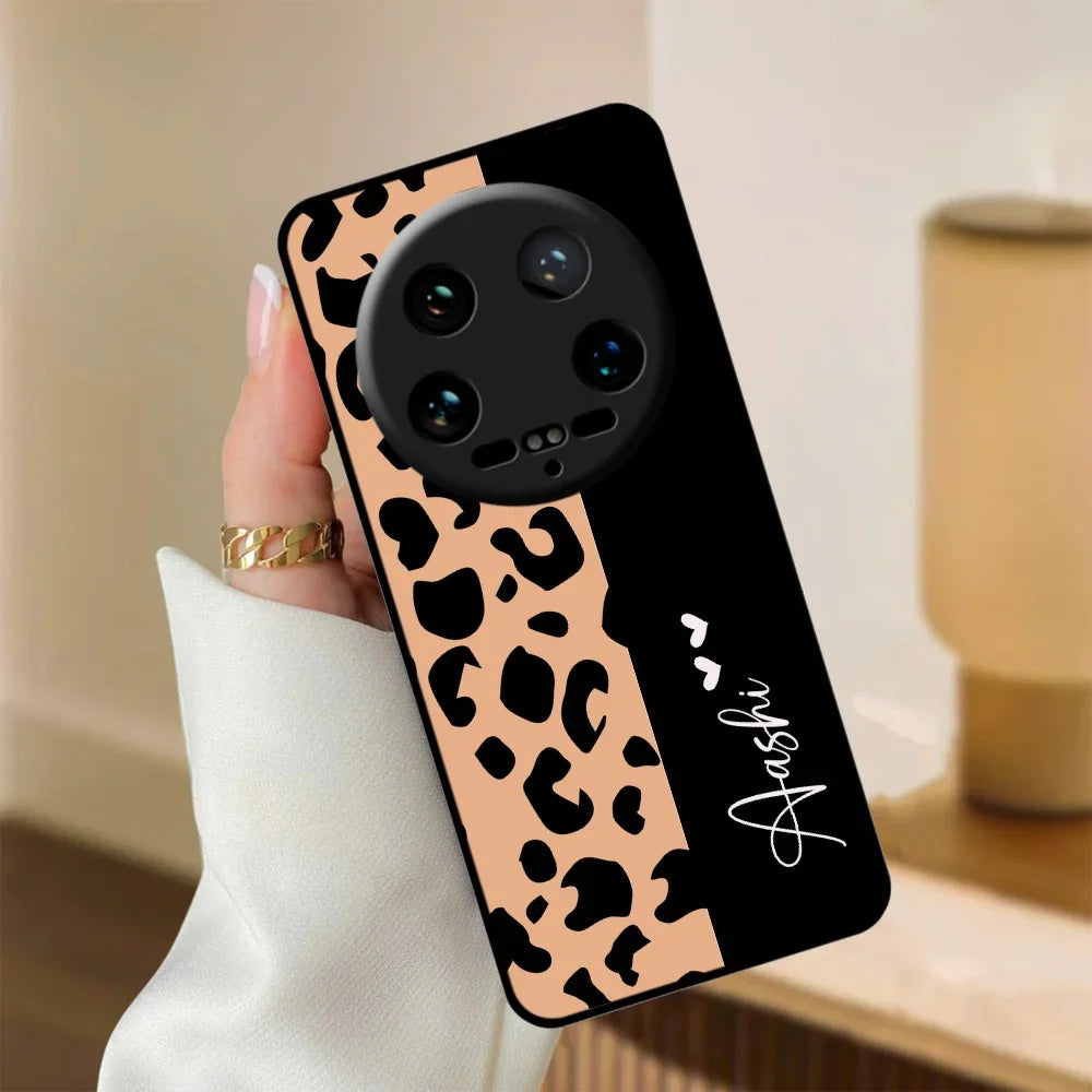 Leopard Glossy Metal Case Cover For Redmi - ShopOnCliQ