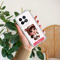 Little Girl Customize Transparent Silicon Case For iQOO 13 5G