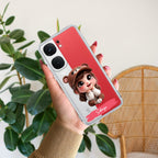 Little Girl Customize Transparent Silicon Case For iQOO Neo 9 Pro 5G