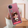 Little Girl Customize Transparent Silicon Case For iQOO Z10R 5G