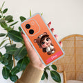Little Girl Customize Transparent Silicon Case For iQOO Z9s Pro 5G