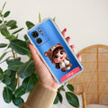 Little Girl Customize Anti Yellow Case For Motorola Edge 40 5G