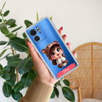 Little Girl Customize Anti Yellow Case For Motorola Edge 40 5G
