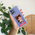 Little Girl Customize Anti Yellow Case For Motorola Edge 50 Neo