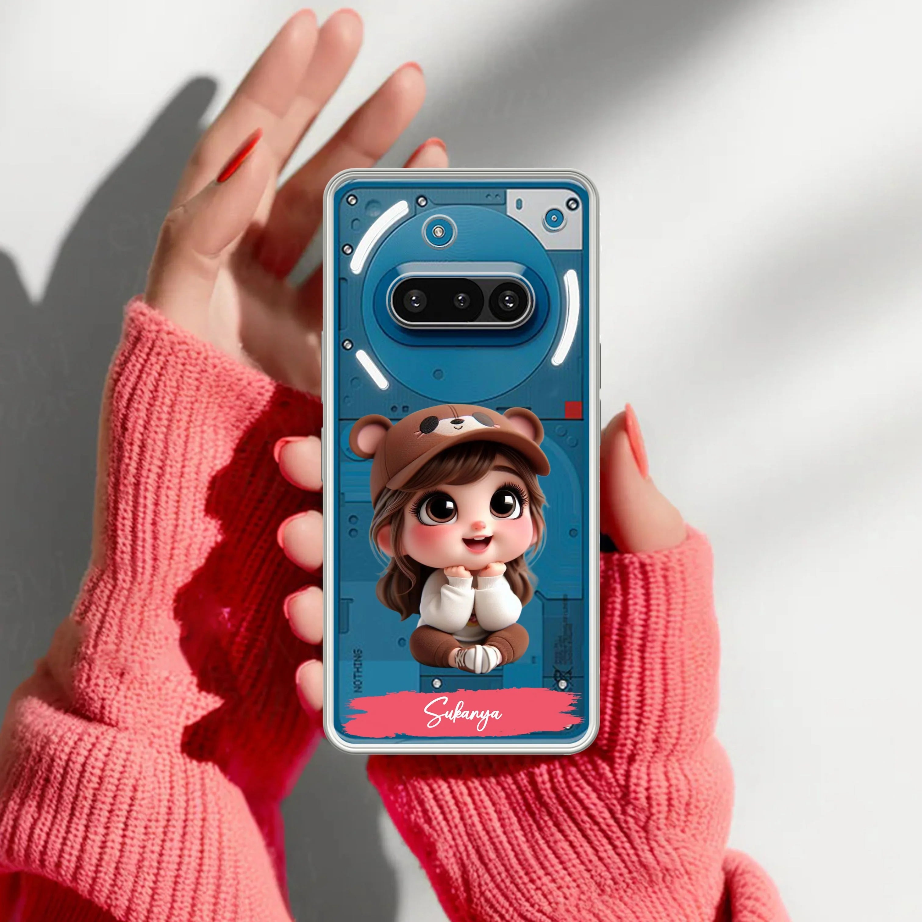 Little Girl Customize Transparent Silicon Case For Nothing - ShopOnCliQ