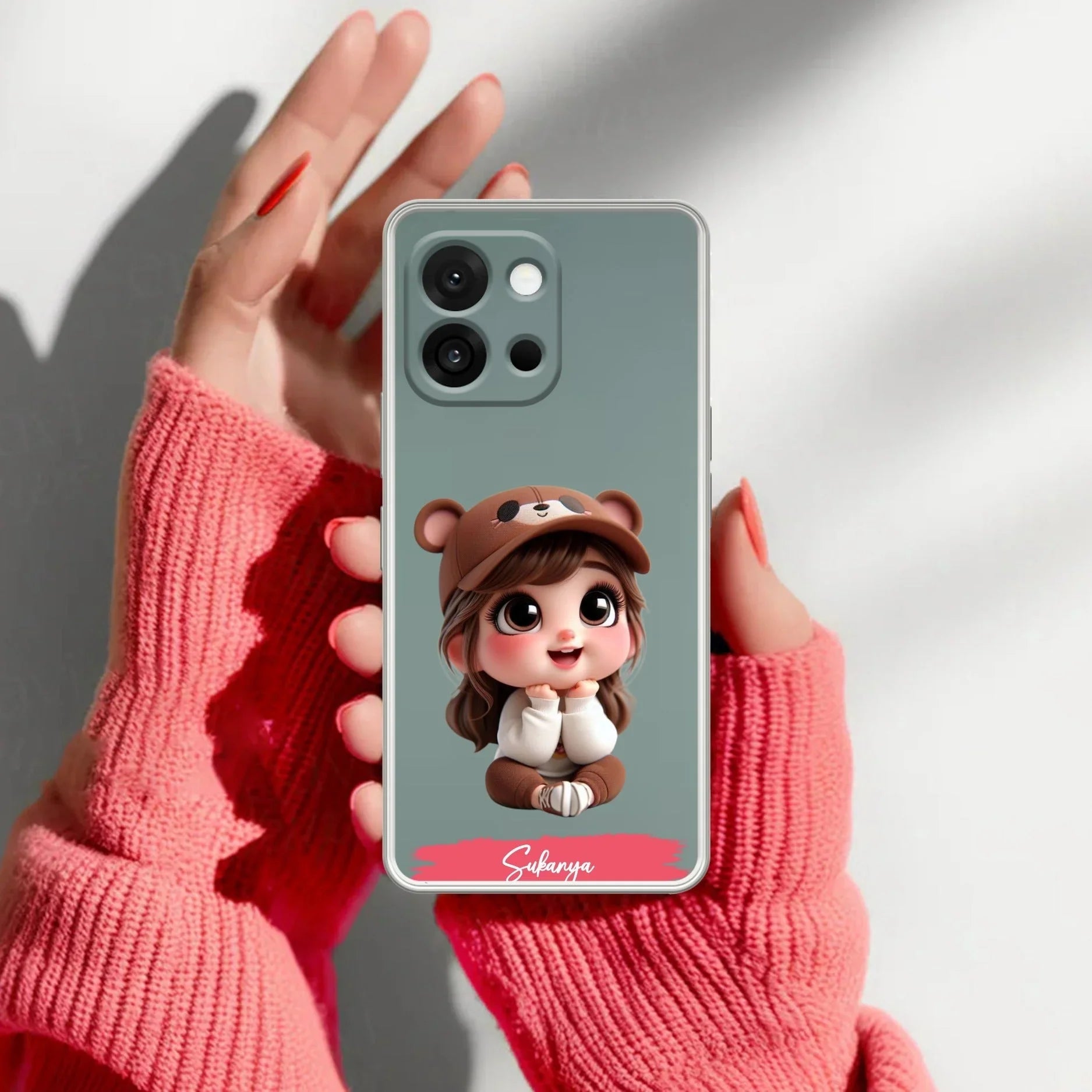 Little Girl Customize Transparent Silicon Case For OnePlus - ShopOnCliQ