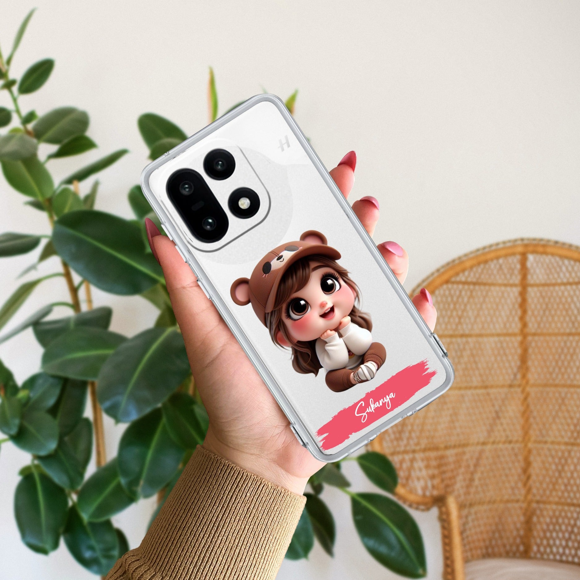 Little Girl Customize Anti Yellow Case For OnePlus 15 5G