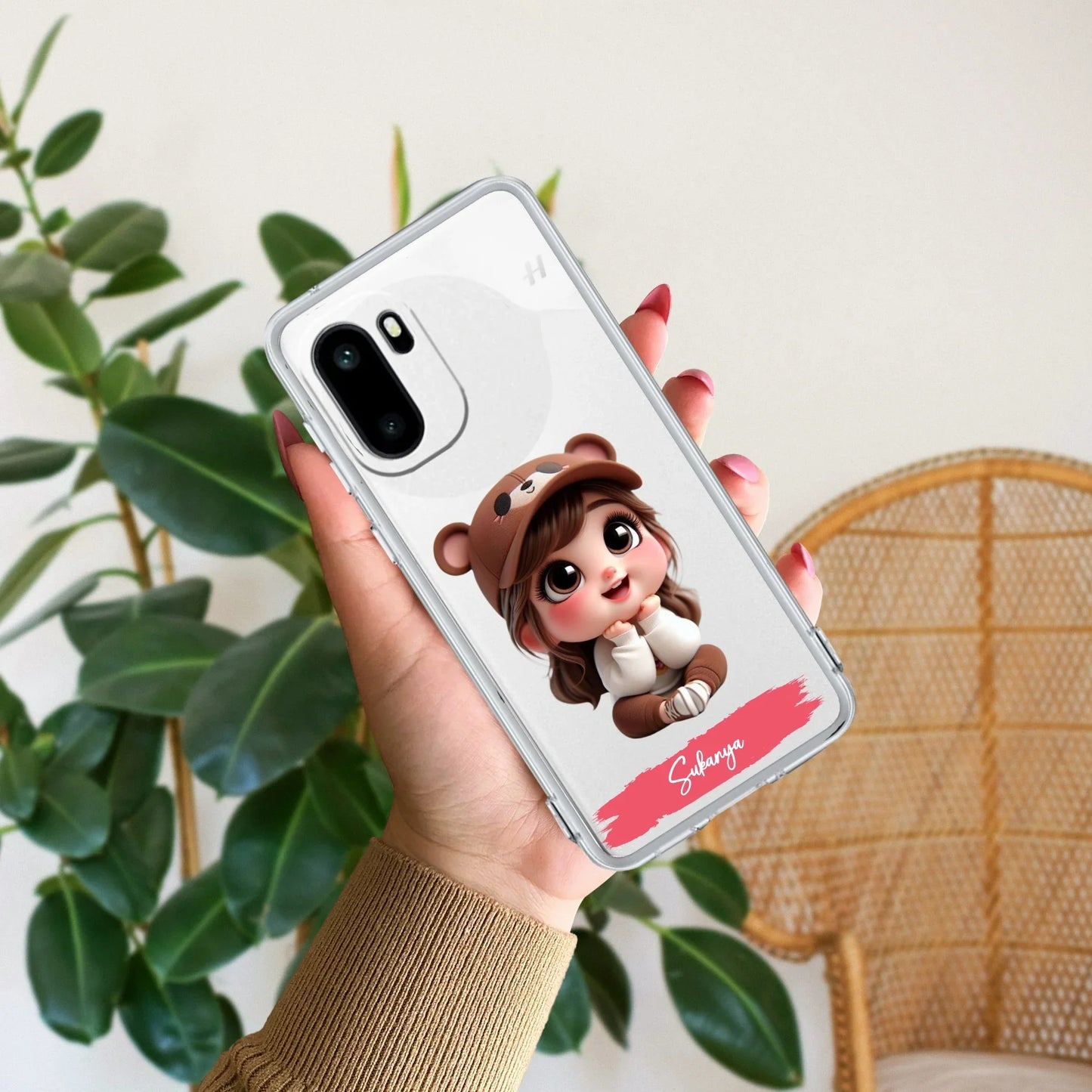 Little Girl Customize Transparent Silicon Case For OnePlus - ShopOnCliQ