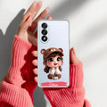Little Girl Customize Transparent Silicon Case For OnePlus Nord 5 5G