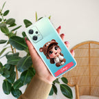 Little Girl Customize Transparent Silicon Case For OnePlus Nord CE 2 Lite