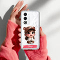 Little Girl Customize Anti Yellow Case For Oppo A5 5G