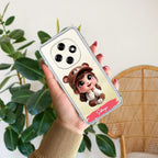 Little Girl Customize Anti Yellow Case For Oppo F31 Pro 5G