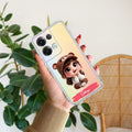 Little Girl Customize Anti Yellow Case For Oppo Reno 8 Pro 5G