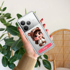 Little Girl Customize Anti Yelllow Case For Realme GT 6 5G