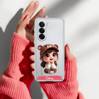 Little Girl Customize Anti Yelllow Case For Realme P4x 5G