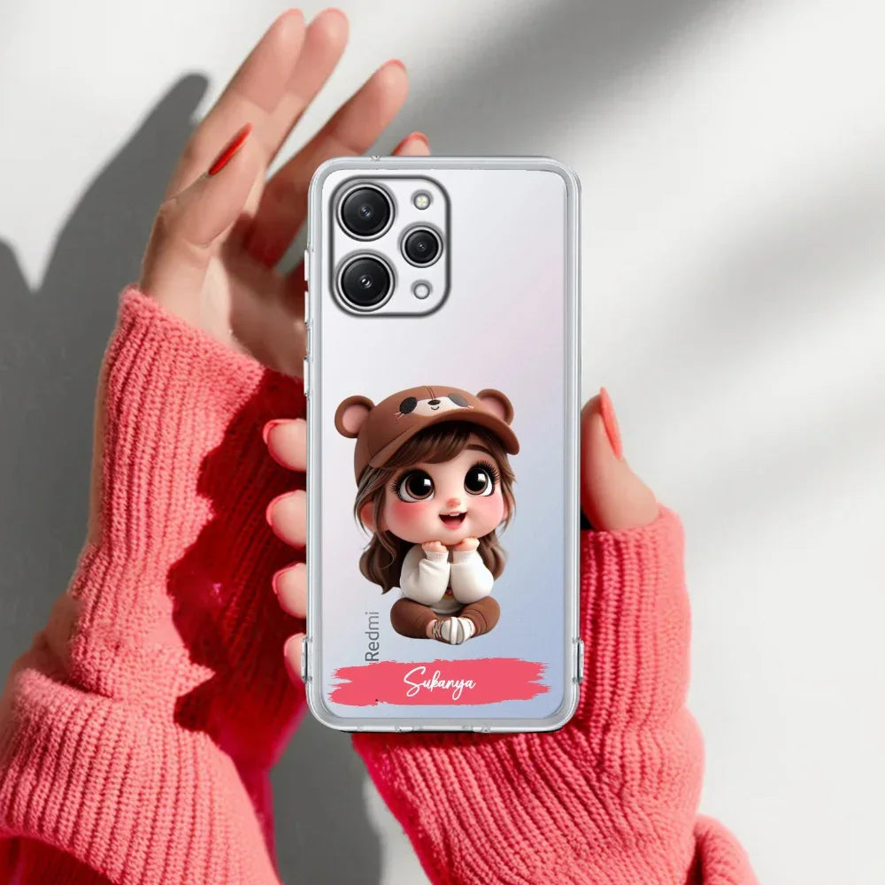 Little Girl Customize Transparent Silicon Case For Redmi/Xiaomi - ShopOnCliQ