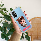 Little Girl Customize Transparent Silicon Case For Mi 11i