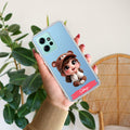 Little Girl Customize Transparent Silicon Case For Redmi Note 12 4G