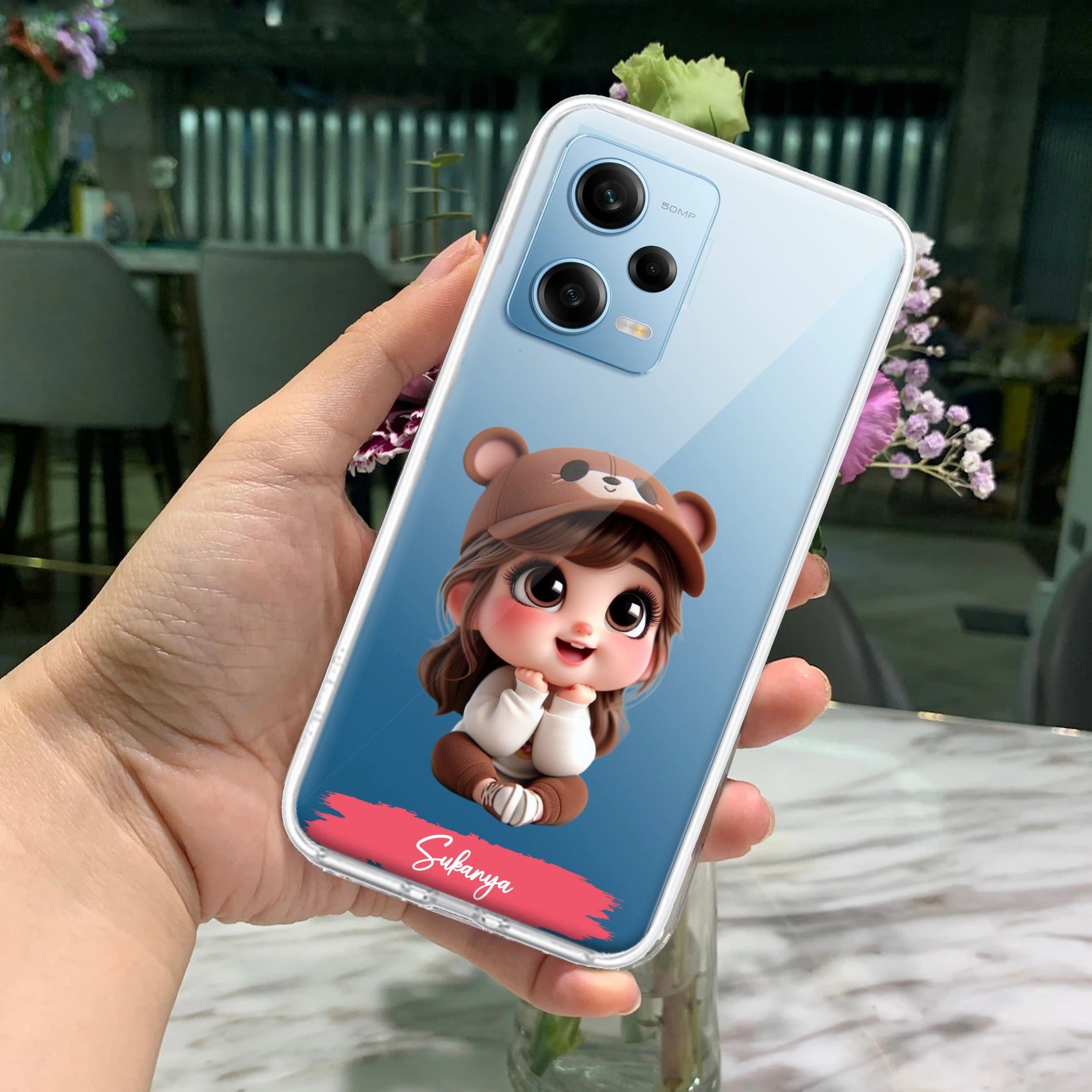 Little Girl Customize Transparent Silicon Case For Redmi/Xiaomi
