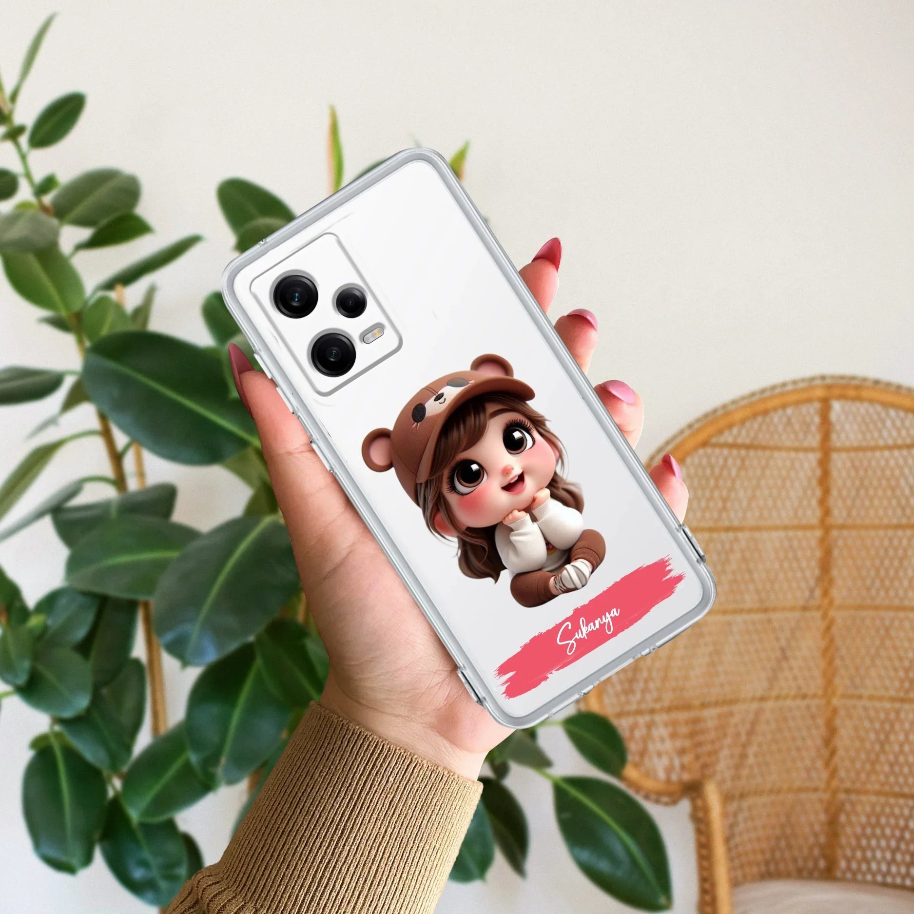 Little Girl Customize Transparent Silicon Case For Redmi/Xiaomi - ShopOnCliQ