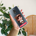 Little Girl Customize Transparent Silicon Case For Redmi Note 10 lite