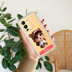 Little Girl Customize Transparent Silicon Case For Vivo V25 Pro 5G