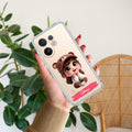 Little Girl Customize Transparent Silicon Case For Vivo V60 5G
