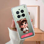 Little Girl Customize Transparent Silicon Case For Vivo V60e 5G