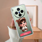 Little Girl Customize Transparent Silicon Case For Vivo T4R 5G