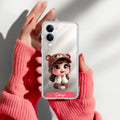 Little Girl Customize Transparent Silicon Case For Vivo T4 Lite 5G