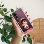 Little Girl Customize Transparent Silicon Case For Vivo - ShopOnCliQ