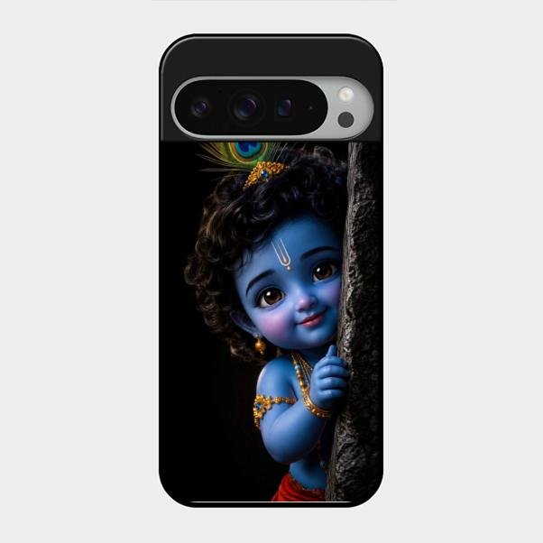 Little Krishna Divine Smile Phone Case For Google Pixel 9 Pro Xl